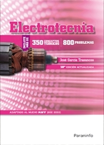 Portada del libro Electrotecnia  350 conceptos teóricos  800 problemas 