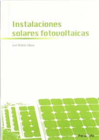 Portada del libro Instalaciones solares fotovoltaicas