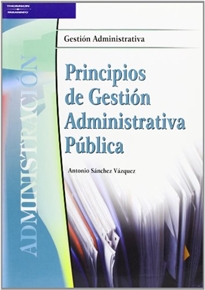 Portada del libro Principios de gestión administrativa pública