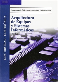Portada del libro Arquitectura de equipos y sistemas informáticos