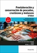 Portada del libro UF0064 - Preelaboración y conservación de pescados, crustáceos y moluscos