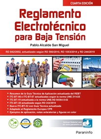 Portada del libro Reglamento electrotécnico para Baja Tensión  4.ª edición 
