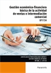 Portada del libro UF1724 - Gestión económico financiera básica de la actividad de ventas e intermediación comercial