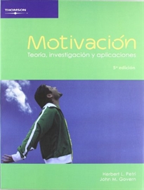 Portada del libro Motivación. teoría, investigación y aplicaciones