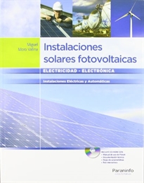 Portada del libro Instalaciones solares fotovoltaicas