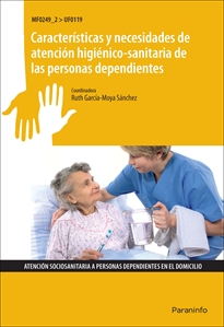 Portada del libro Características y necesidades de atención higiénico sanitaria de las personas dependientes