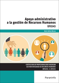 Portada del libro Apoyo administrativo a la gestión de recursos humanos
