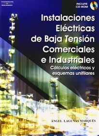 Portada del libro Instalaciones eléctricas de baja tensión comerciales e industriales