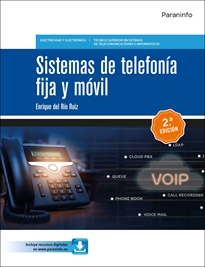 Portada del libro Sistemas de telefonía fija y móvil 2.ª edición 2023