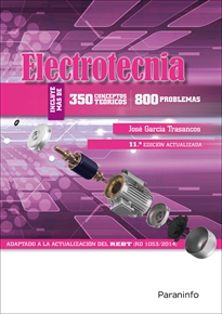Portada del libro Electrotecnia  350 conceptos teóricos   800 problemas  11.ª edición